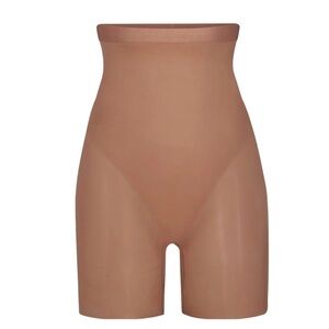 Skims Barely There Mid Thigh Short High Waist Sienna Size 3X Shapewear